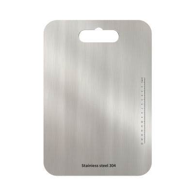 Household Stainless Steel Cutting Board Cut Vegetables - Mubimart