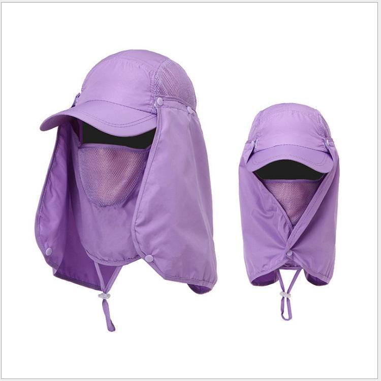 Custom-made Outdoor Hiking Sun Hats UV Protection Men's Fishing Riding Hats Sun Hats - Mubimart