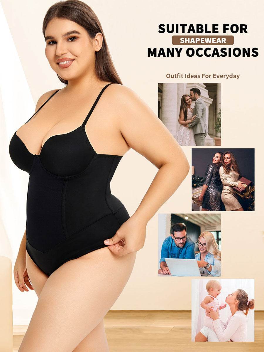 Shapewear Bodysuit Tummy Control Slim Body Shaper - Mubimart