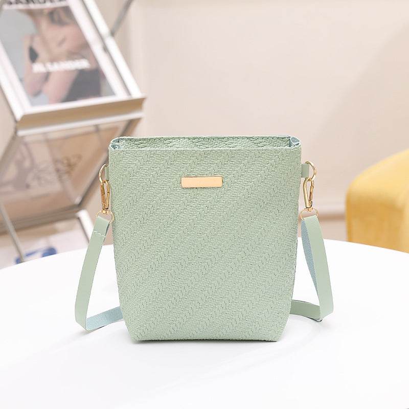 Simple Casual Shoulder Women Bag - Mubimart