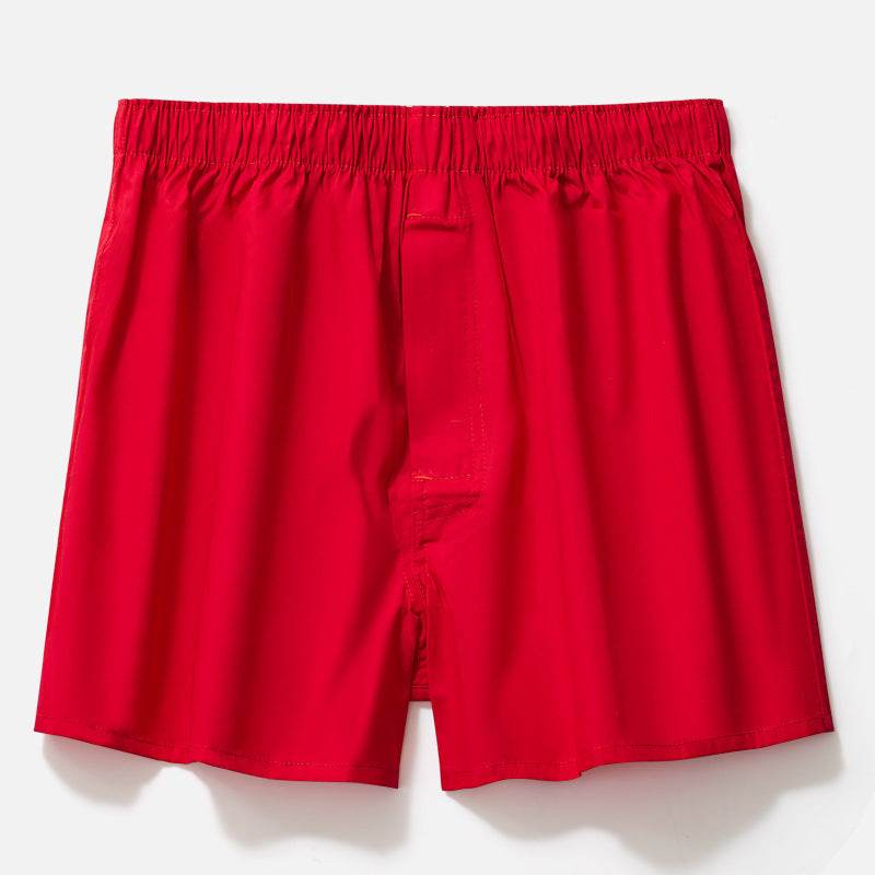 Men's Cotton Boxer Plus Size Youth Boxer Briefs - Mubimart
