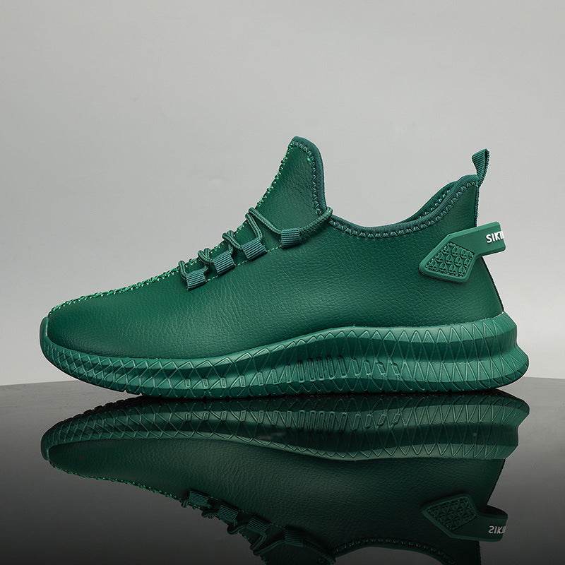 Sports Casual Leather Shoes Men - Mubimart