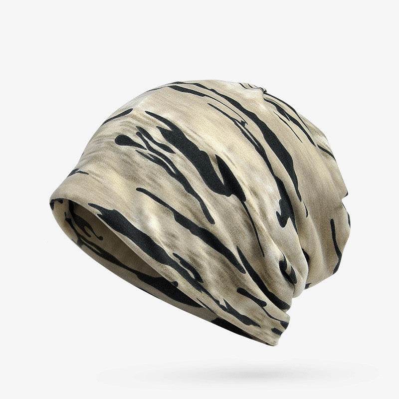 Unisex Camouflage Beanies Hats For Men and Women Flexible Turban Hats Ring Scarf Hip Hop Skullies Beanies Hedging Cap - Mubimart