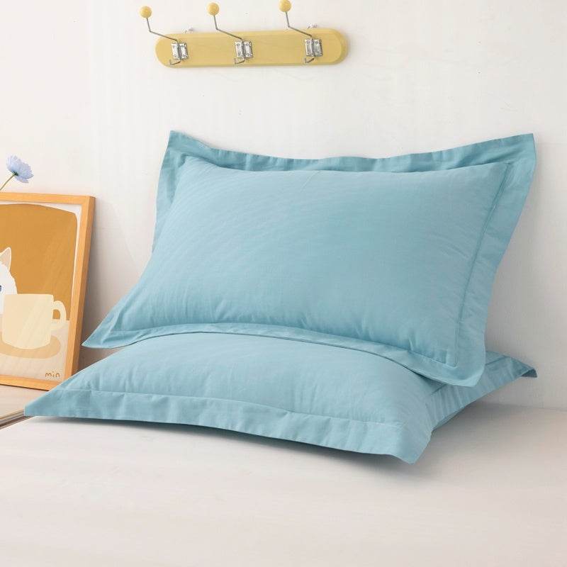 One Pair Of Pure Cotton Pillowcases For Single Person - Mubimart