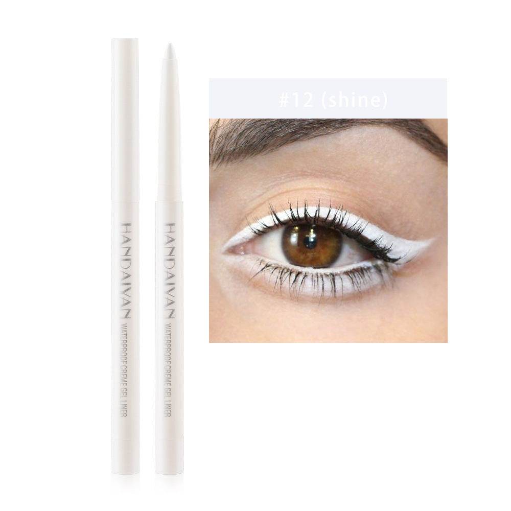 20 Color Cat Eye Makeup Waterproof Neon Colorful Liquid Eyeliner Pen Make Up Comestics Long-lasting Black Eye Liner Pencil - Mubimart