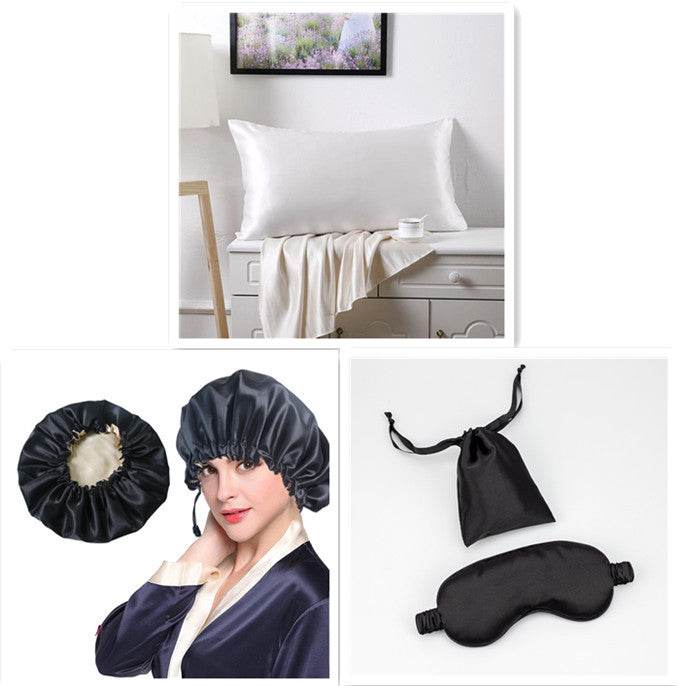 Silk Pillowcase 100 Silk Pillowcase 19mommes Double-Sided - Mubimart