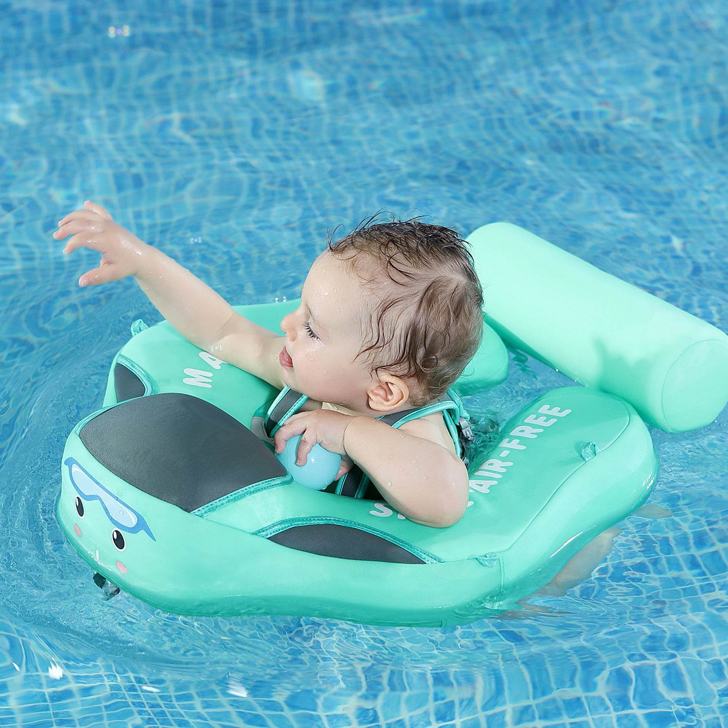 Non-inflatable Baby Swim Collar - Mubimart