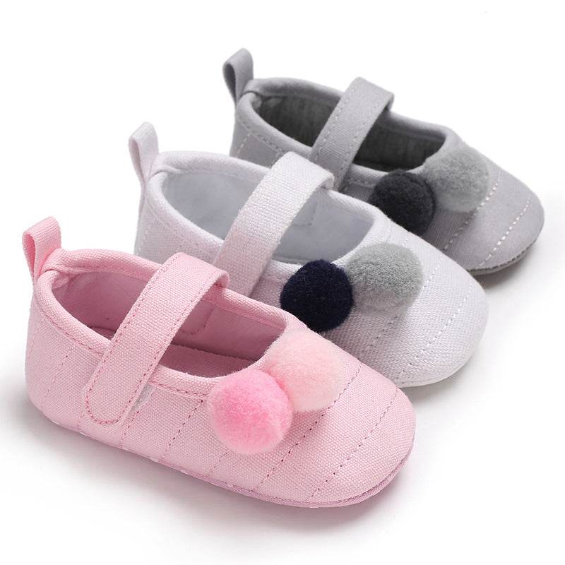 0-1 Years Old Baby Toddler Shoes Princess Shoes Soft-soled Shoes For Baby - Mubimart