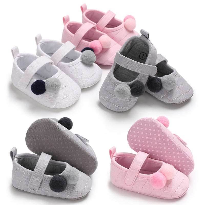0-1 Years Old Baby Toddler Shoes Princess Shoes Soft-soled Shoes For Baby - Mubimart