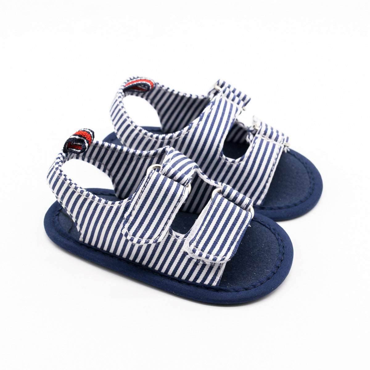 0-1 Years Old Striped Baby Sandals, Baby Shoes, Toddler Shoes, Baby Shoes - Mubimart