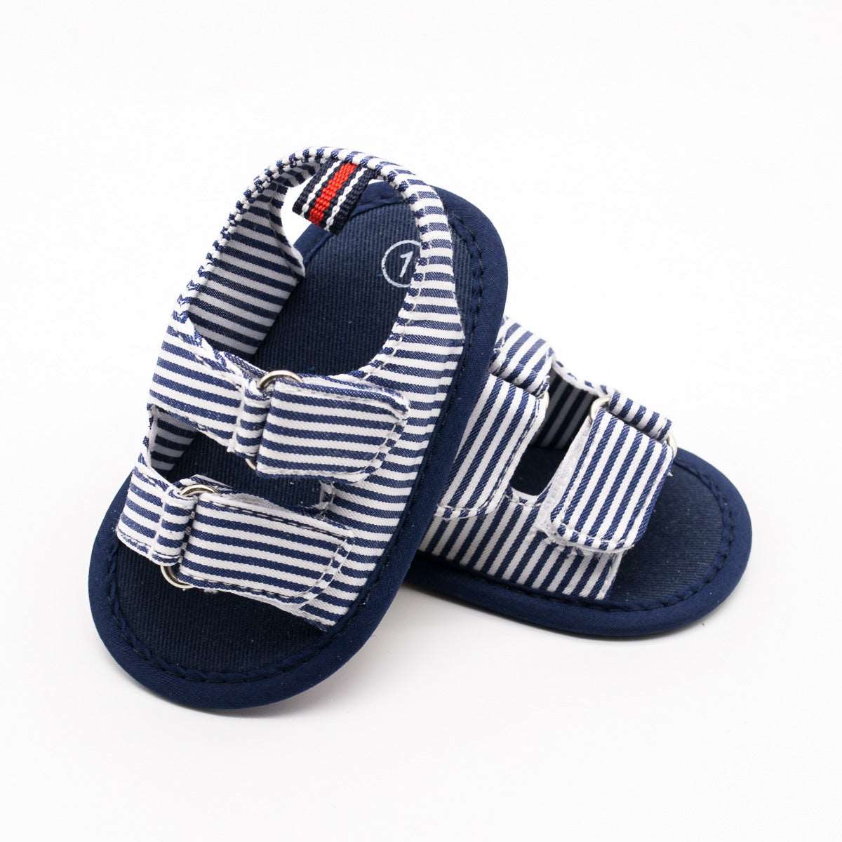 0-1 Years Old Striped Baby Sandals, Baby Shoes, Toddler Shoes, Baby Shoes - Mubimart -  