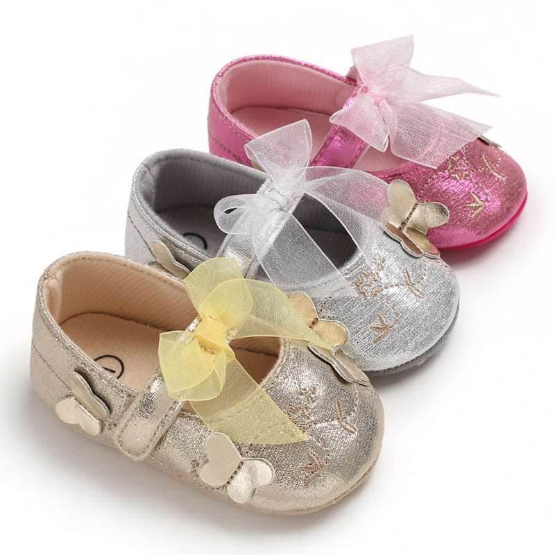 0-12 Months princess baby non-slip toddler shoes - Mubimart