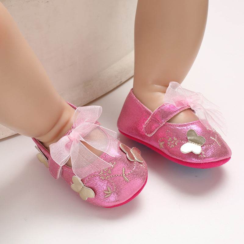 0-12 Months princess baby non-slip toddler shoes - Mubimart
