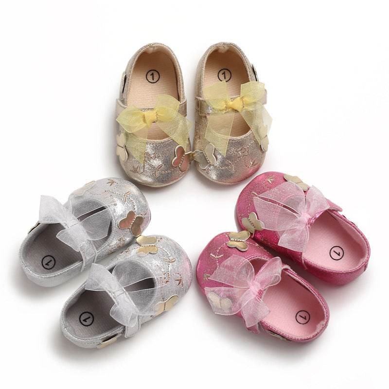 0-12 Months princess baby non-slip toddler shoes - Mubimart