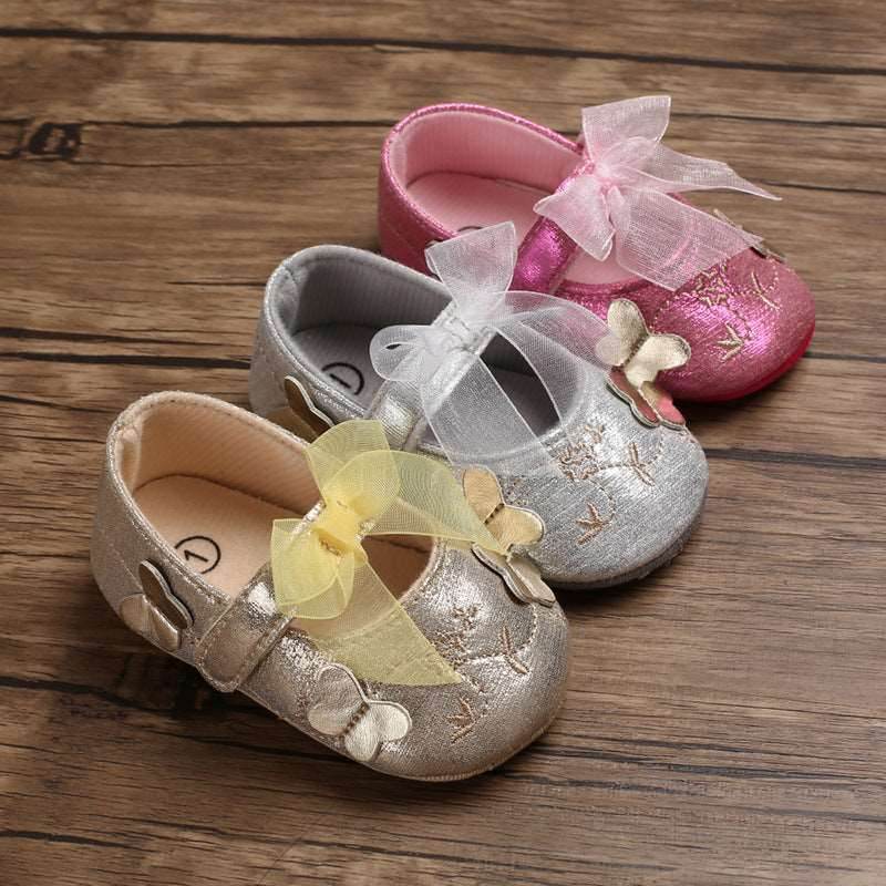0-12 Months princess baby non-slip toddler shoes - Mubimart