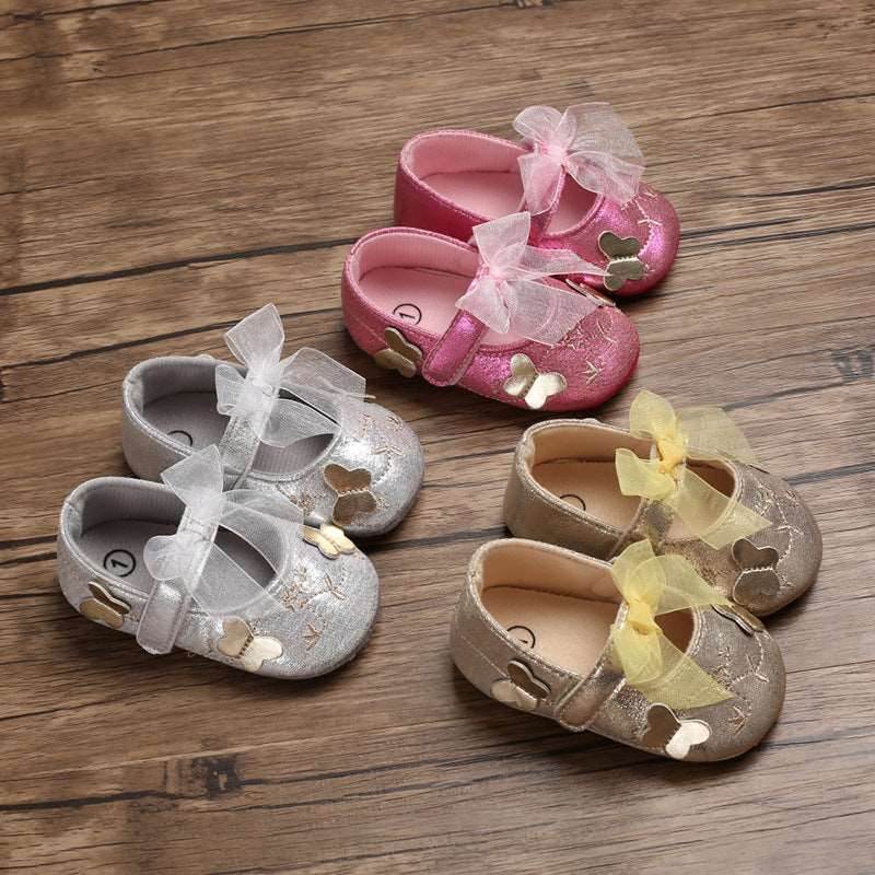 0-12 Months princess baby non-slip toddler shoes - Mubimart