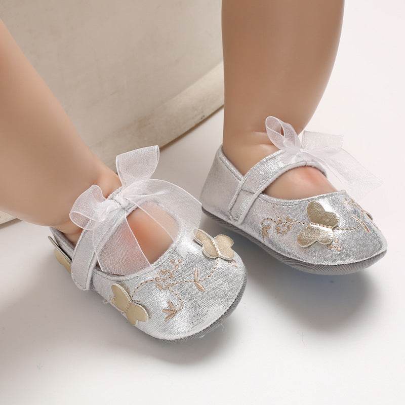 0-12 Months princess baby non-slip toddler shoes - Mubimart