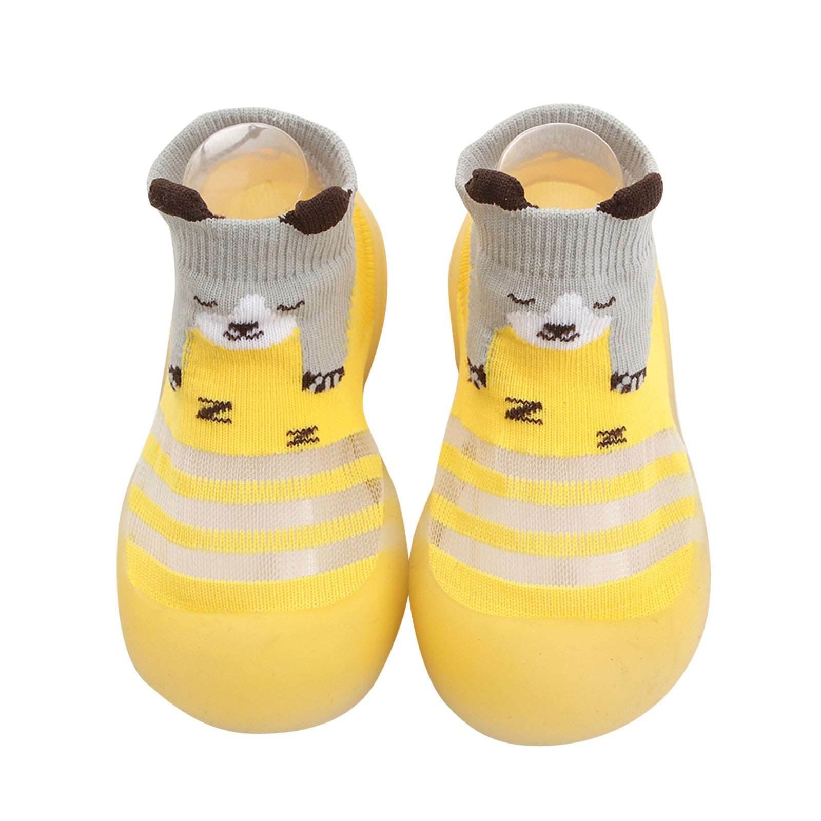 0-4 Years Old Baby Toddler Shoes Ice Silk Socks Shoes Baby Soft Sole Floor Shoes - Mubimart
