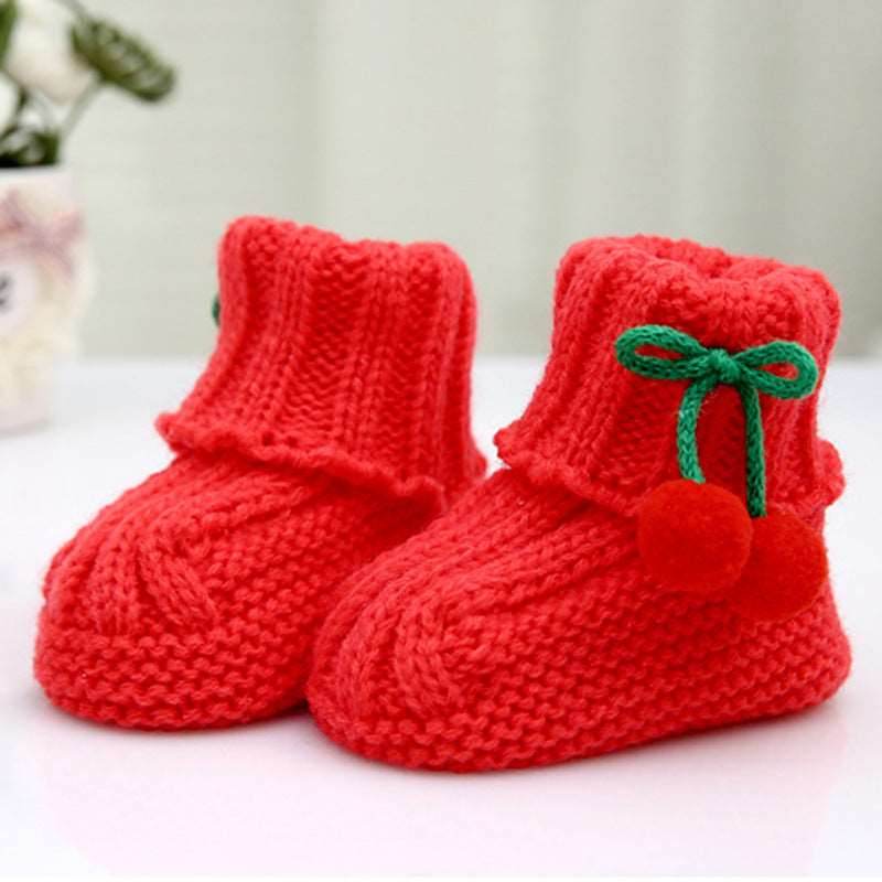 0-6 Months Newborn Soft Bottom Baby Toddler Shoes - Mubimart