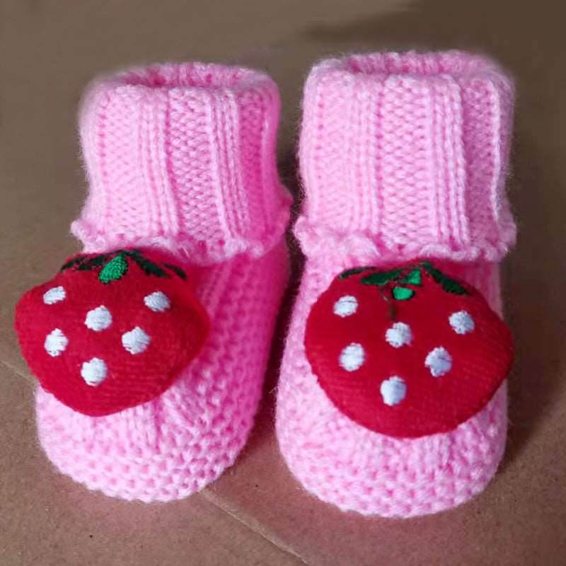 0-6 Months Newborn Soft Bottom Baby Toddler Shoes - Mubimart