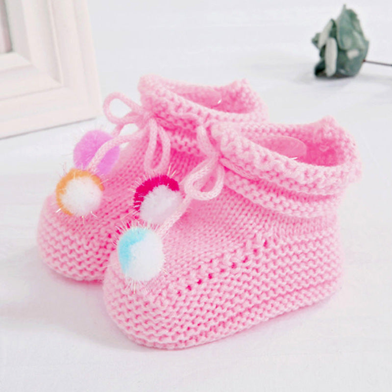 0-6 Months Newborn Soft Bottom Baby Toddler Shoes - Mubimart -  