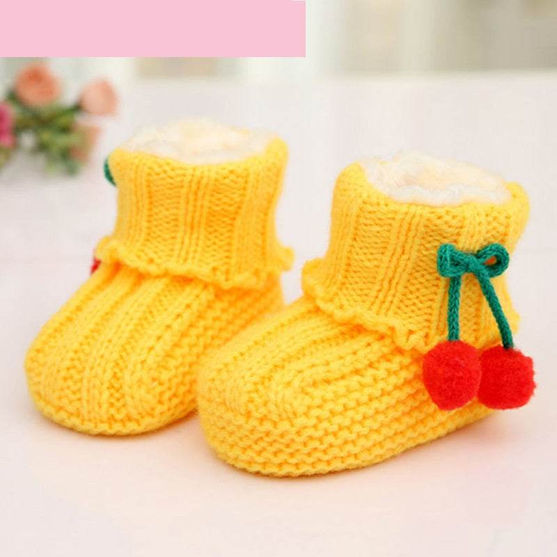 0-6 Months Newborn Soft Bottom Baby Toddler Shoes - Mubimart