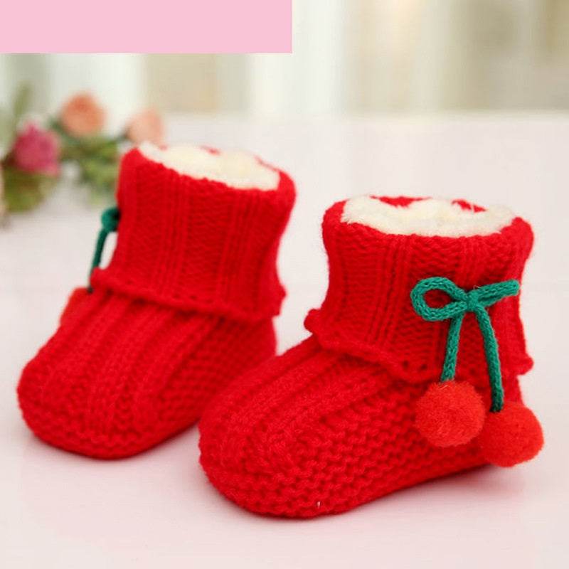 0-6 Months Newborn Soft Bottom Baby Toddler Shoes - Mubimart