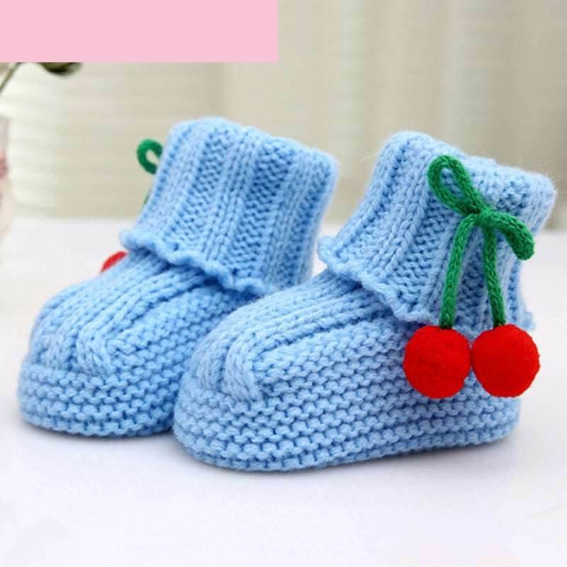 0-6 Months Newborn Soft Bottom Baby Toddler Shoes - Mubimart