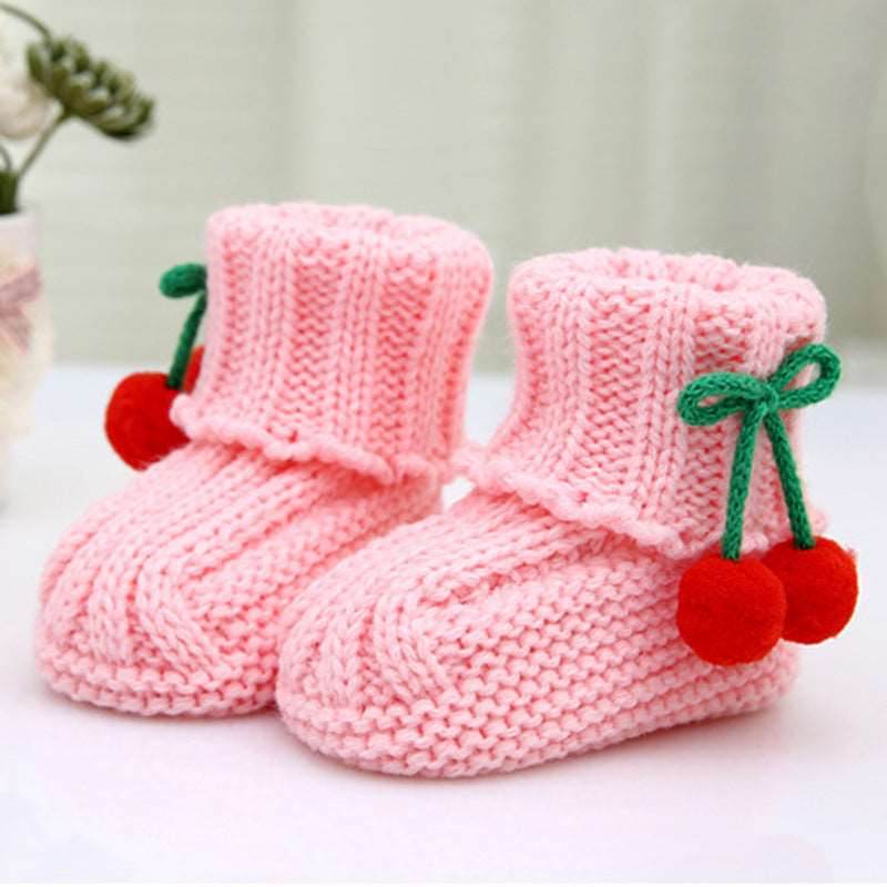 0-6 Months Newborn Soft Bottom Baby Toddler Shoes - Mubimart