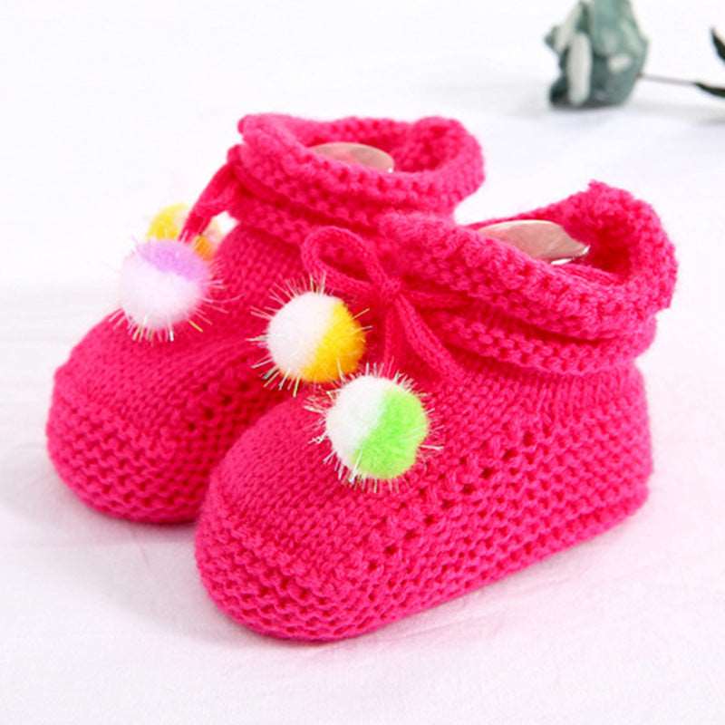 0-6 Months Newborn Soft Bottom Baby Toddler Shoes - Mubimart -  