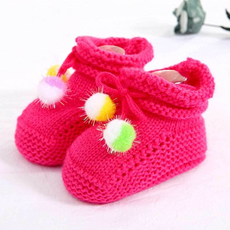0-6 Months Newborn Soft Bottom Baby Toddler Shoes - Mubimart