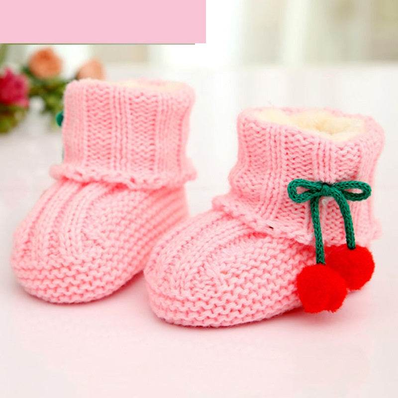 0-6 Months Newborn Soft Bottom Baby Toddler Shoes - Mubimart