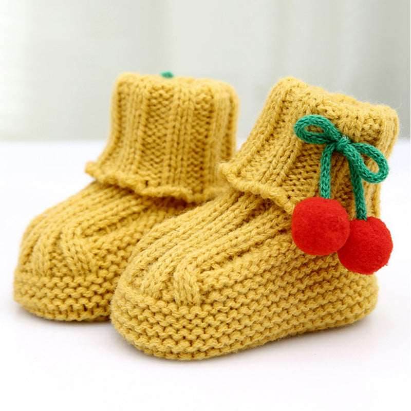 0-6 Months Newborn Soft Bottom Baby Toddler Shoes - Mubimart