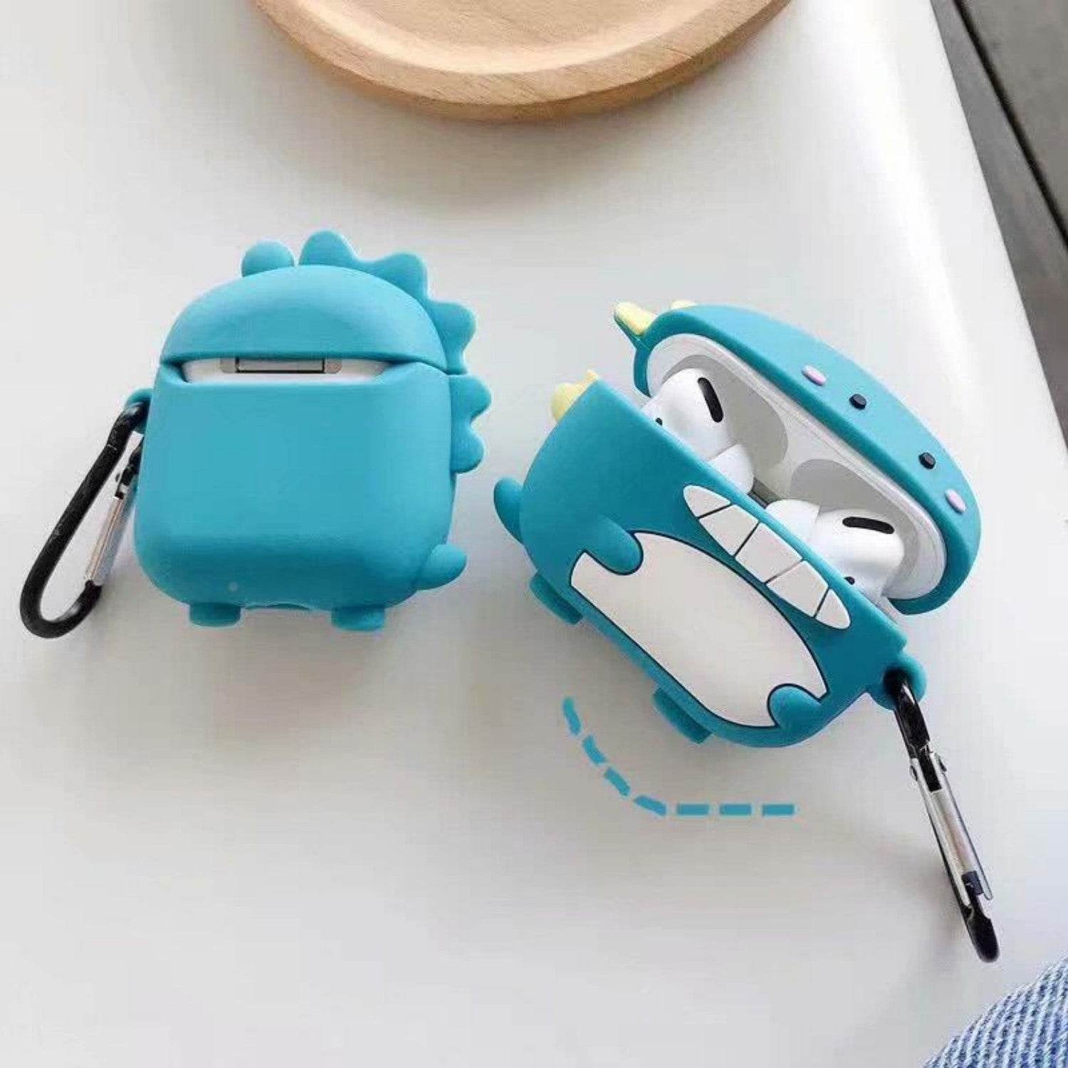 Silicone Earphone Case Cartoon Bag - Mubimart