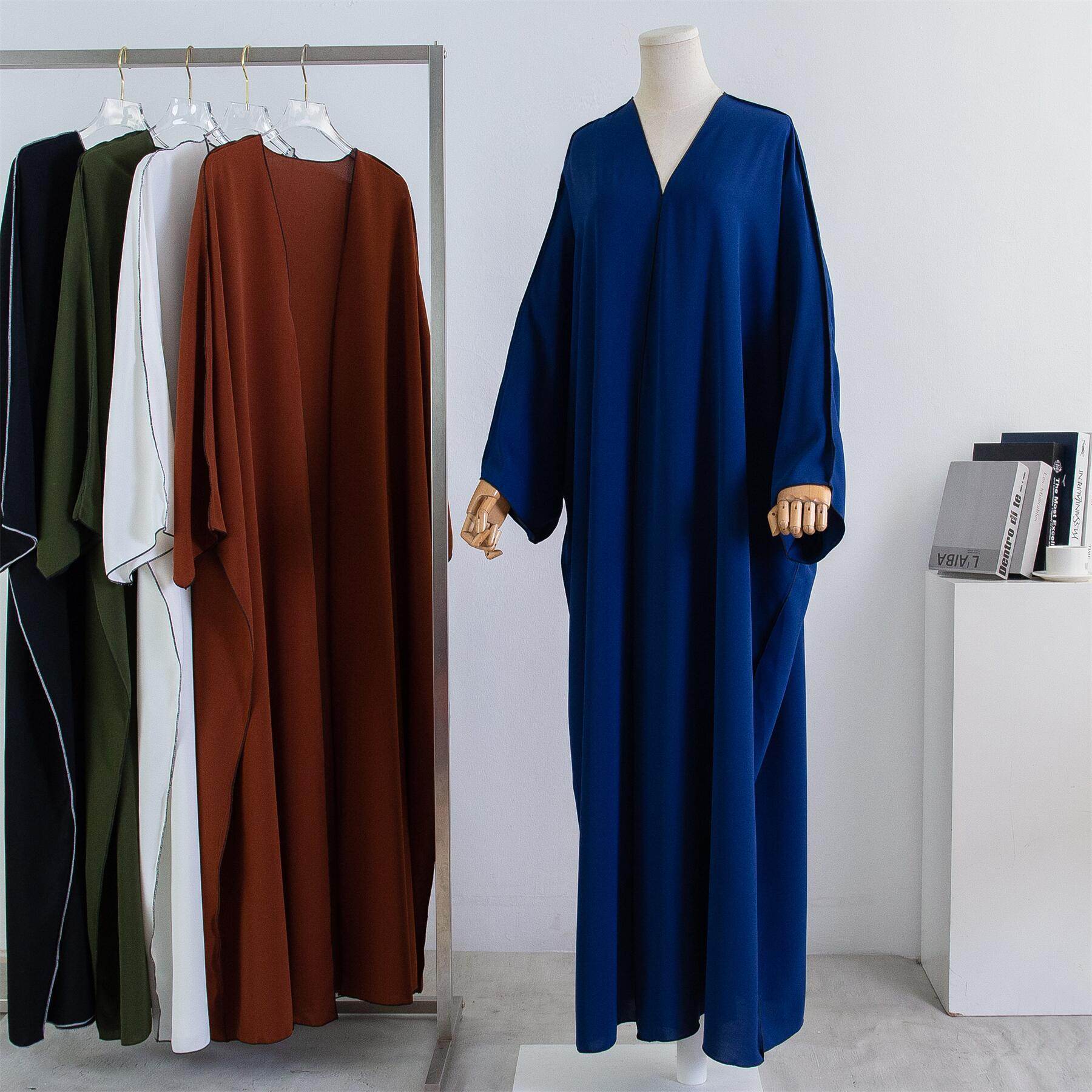 Middle East Arab Women's Clothing Casual Cardigan Plus Size Robe - Mubimart