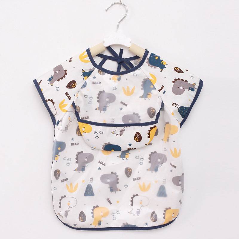 Baby Gown Sleeveless Thin Style Bib Waterproof And Dirty Bib - Mubimart