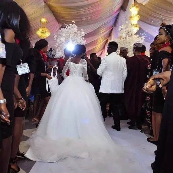 Custom Wedding Gown Bridal Dresses - Mubimart