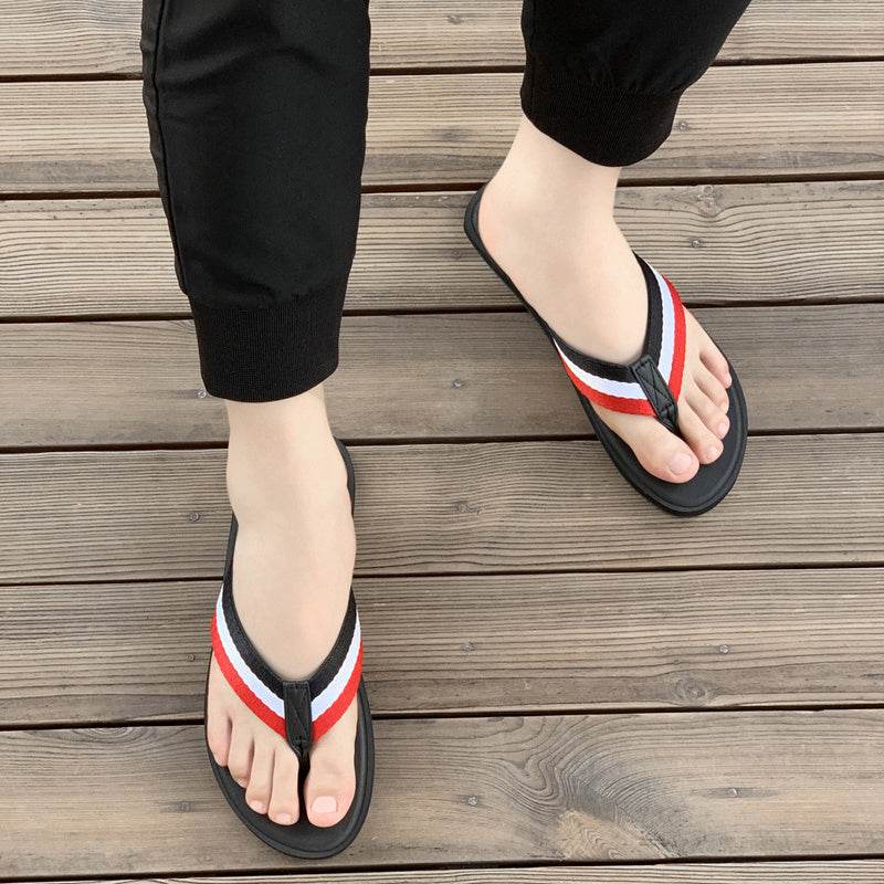 Flip-Flops Men's Sandals Fashion Outer Wear Flip-Flops - Mubimart