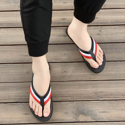 Flip-Flops Men's Sandals Fashion Outer Wear Flip-Flops - Mubimart