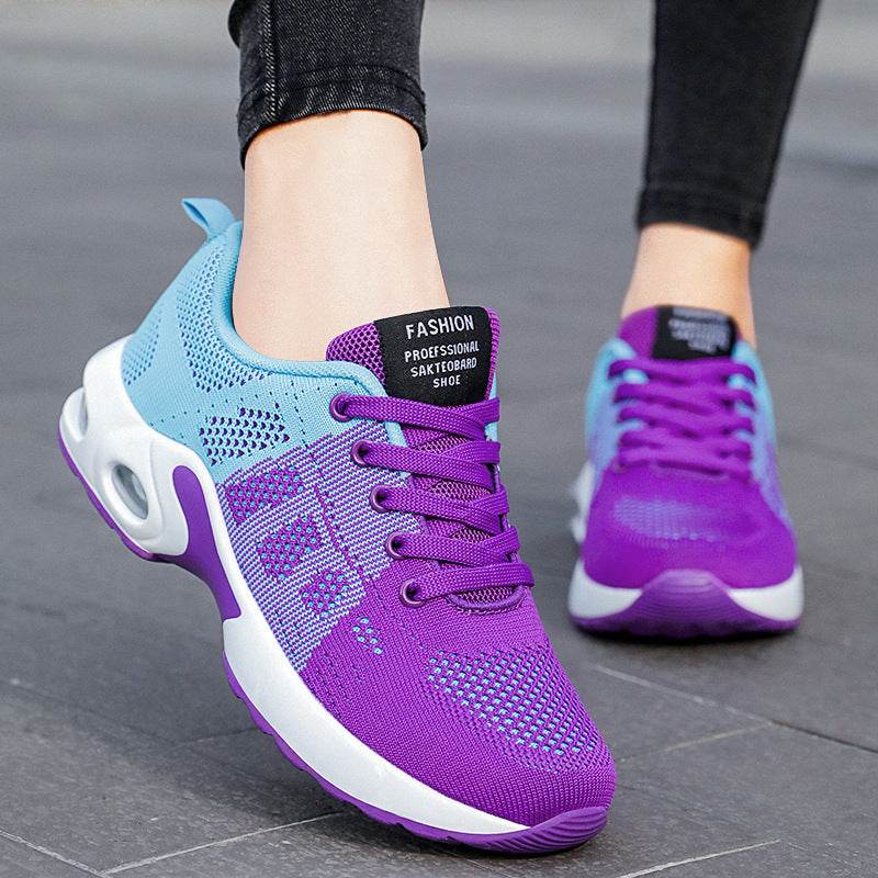 Plus Size Running Air Cushion Casual Sneaker Women - Mubimart