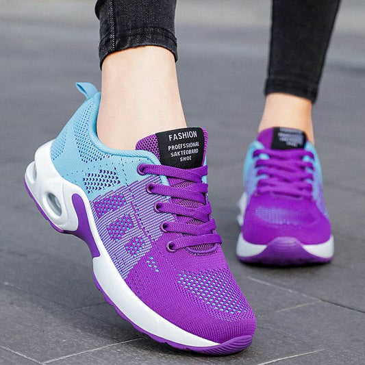 Plus Size Running Air Cushion Casual Sneaker Women - Mubimart