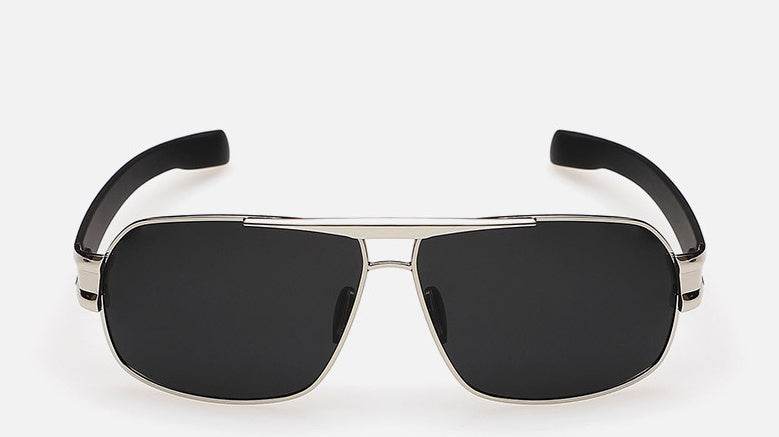 Polarized Sunglasses Men's Sunglasses Metal Square - Mubimart