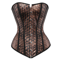 Skull Head Court Sexy Lady Corset Top - Mubimart -  