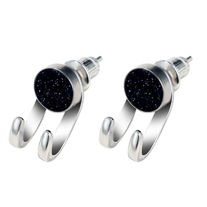 925 Earrings Men's Trend Personality Men - Mubimart