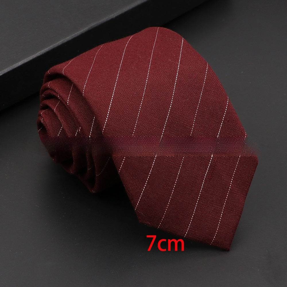Artificial Woolen Necktie Korean Casual Accessories - Mubimart
