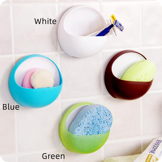 Bathroom Sucker Soap Dish Bathroom Creative