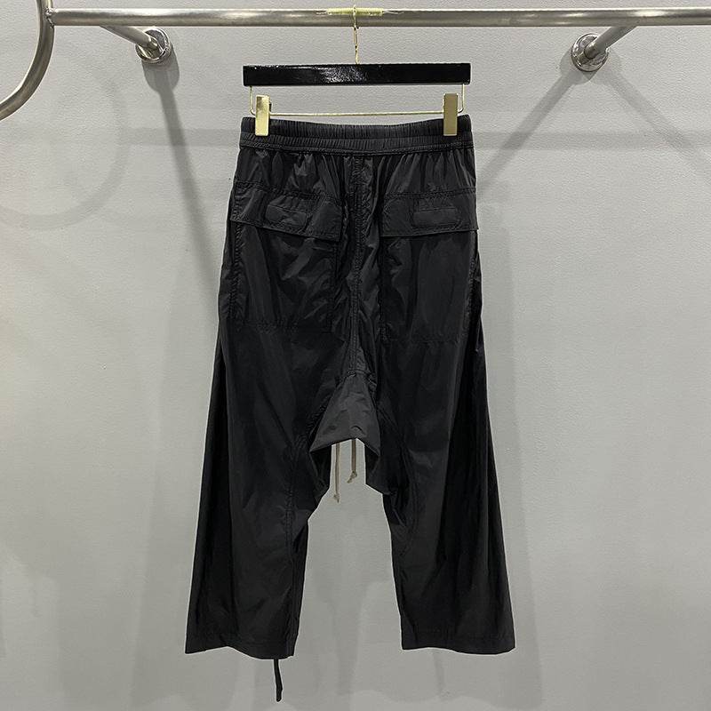 Loose Fitting Harlan Casual Summer Capris - Mubimart