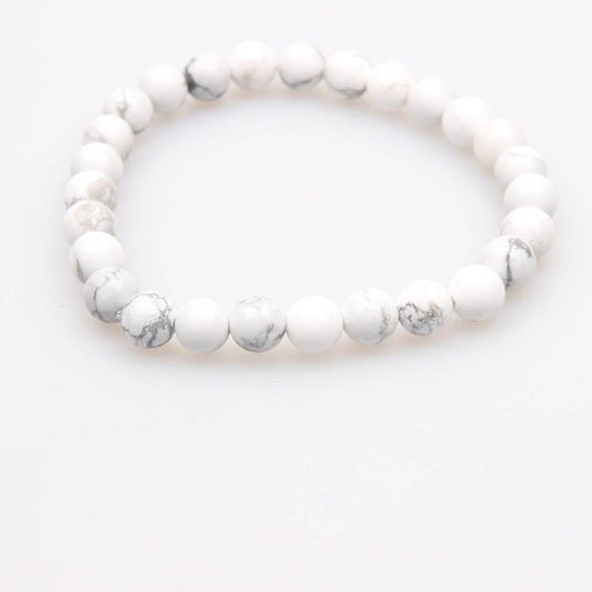 Handmade Crystal Gemstone Elastic Bracelet Energy - Mubimart