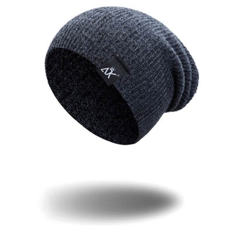 Unisex Fashionable Knitted Beanie, Winter Wool Elastic Hat For Outdoor Cycling, Camping, Travel Winter Beanie Hat Acrylic Knit Hats For Men Women - Mubimart