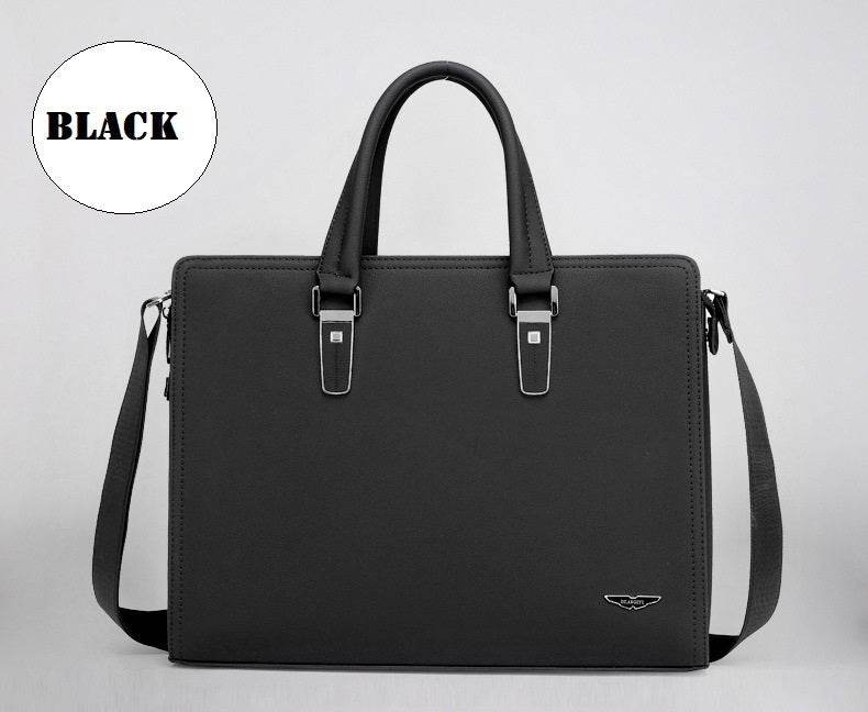 Men's Handbag Business Briefcase Shoulder Messenger Official Briefcase - Mubimart